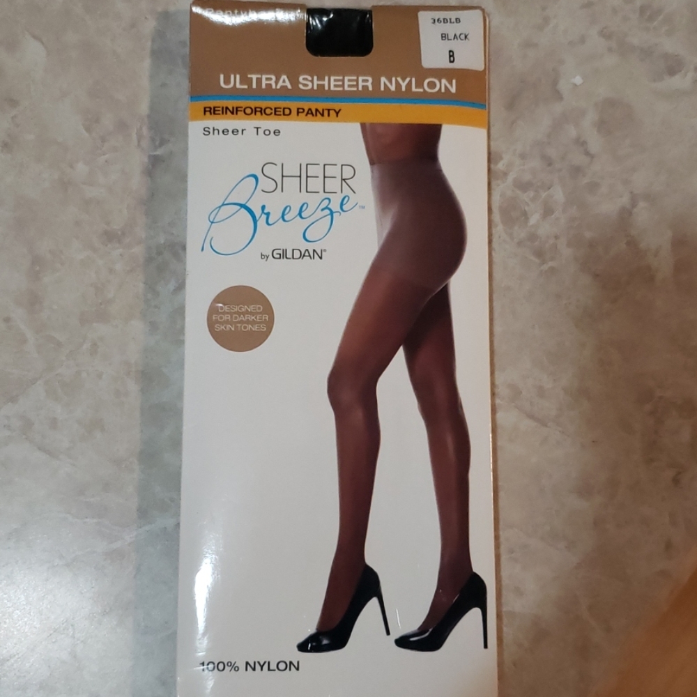 Ultra sheer nylon pantyhose